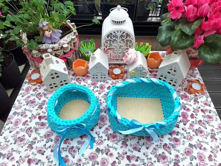 Плетени панери за декор и съхранение  (FB : Pink Rainbow)