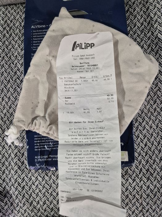 Perna medicinala antiaplatizare bebe