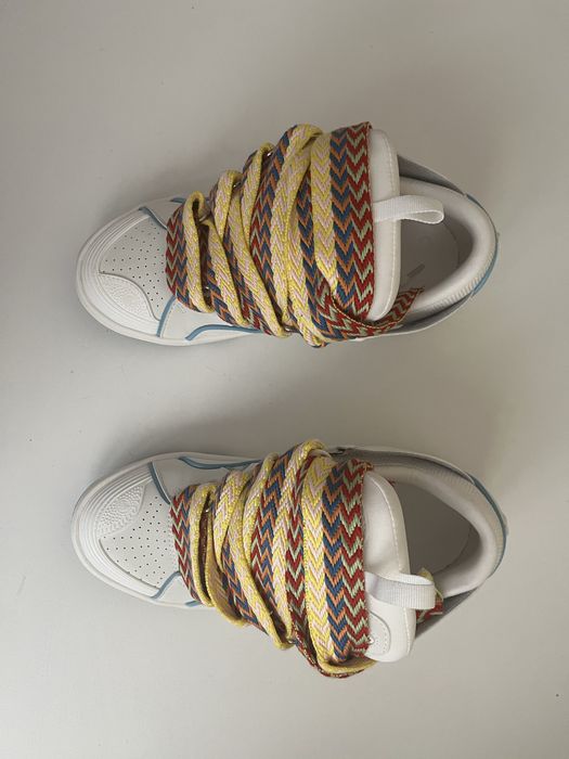 Lanvin curb retro 2022 blue and white 41