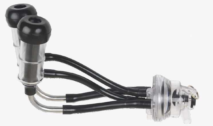 Ansamblu colector oi sau capre, din silicon sau cauciuc, cu/fara buton