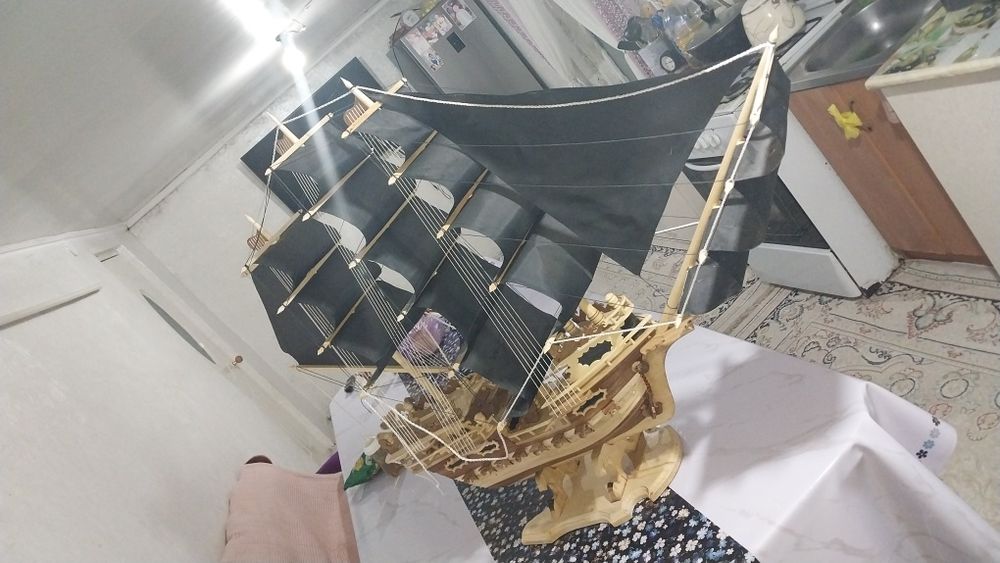 Корабль ручная работа