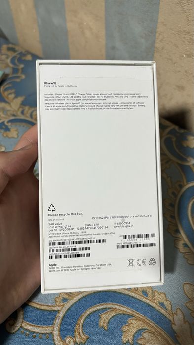 Айфон 15 128 гб.