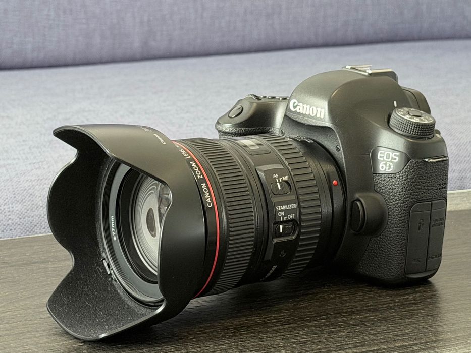 Kit Canon EOS 6D + obiectiv EF 24-105 F4 L IS USM