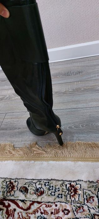 Сапоги кожаные новые