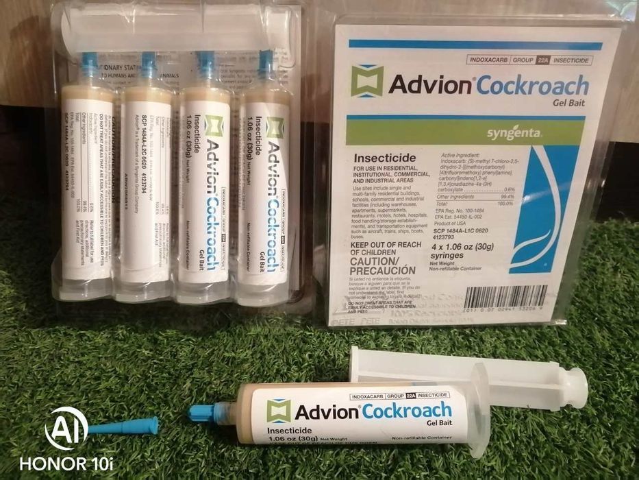 Отрава от тараканов Advion американский шприц гель Эфект средство 100%