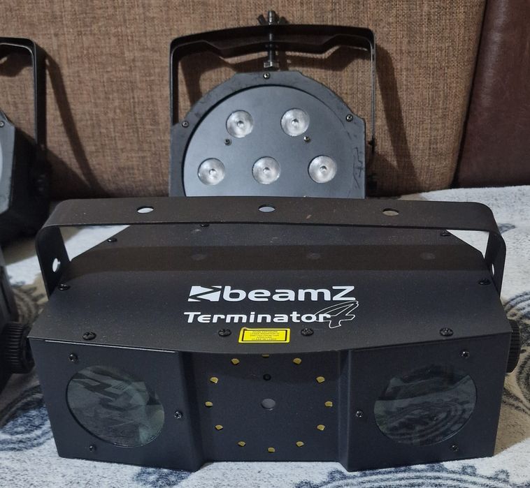 Lumini dj par led si terminator 4