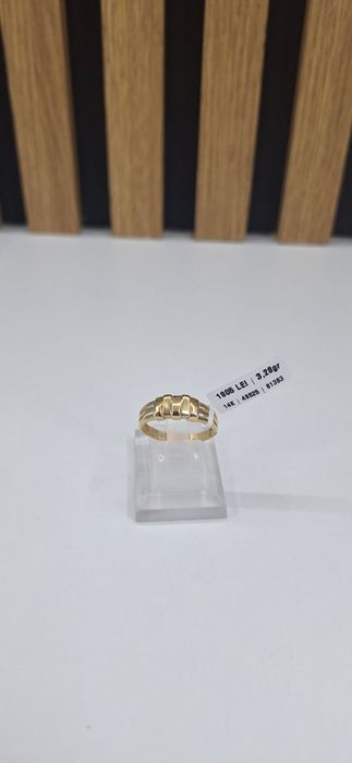 Inel Aur 14 K 3,28 Gr Masura 21/61 #48625