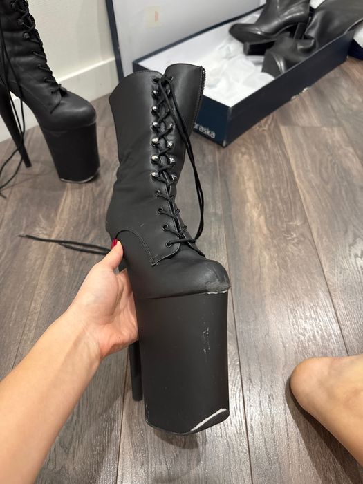 Pleaser стрипы ботинки 4ки, четверки оригинал