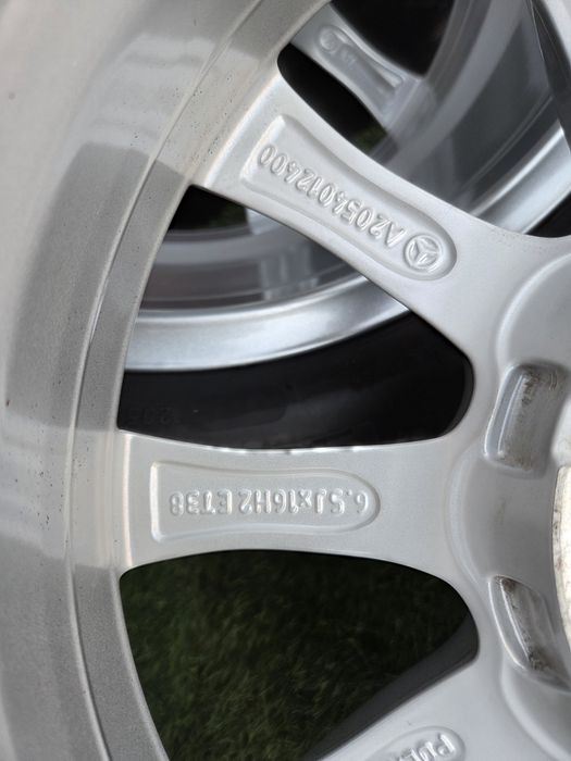Jante Mercedes A class R 16 5x112 cu 205 60 16 Michelin  impecabile