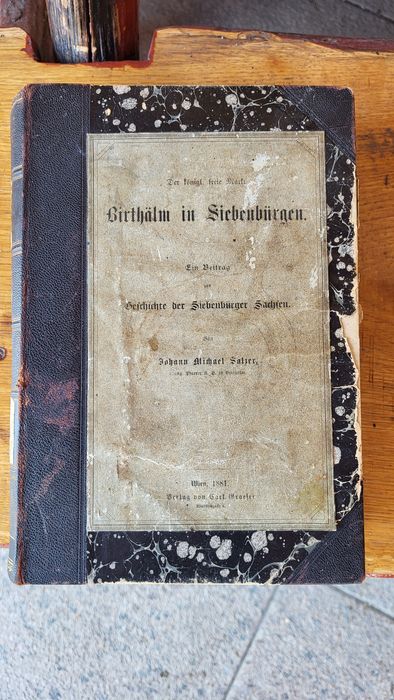 Carte veche 1881 Johann Michael Salzer