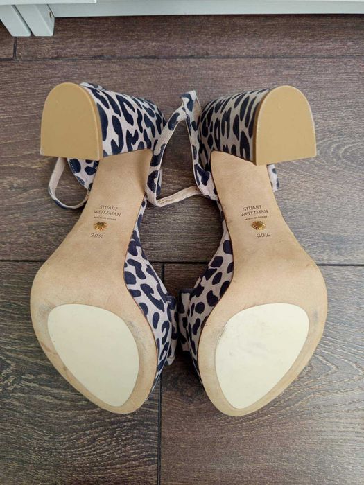 Нови сандали Stuart Weitzman Mirri Leopard – 39½