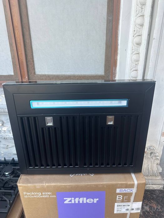 кухонная вытяжка бренда Ziffler, модель BRH-601TB, гарантия/доставка