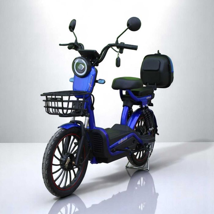 Електрически скутер с педали MaxMotors EBZ 20 1200W / 60V-72V / 28Ah - BLUE