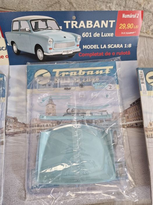 Machetă auto Trabant 601 Deluxe la scara 1:8 Hachette