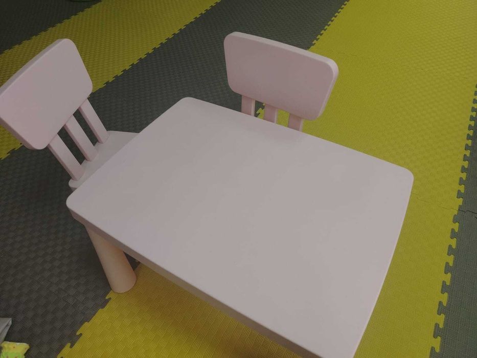 Набор стол и 2 стука икея