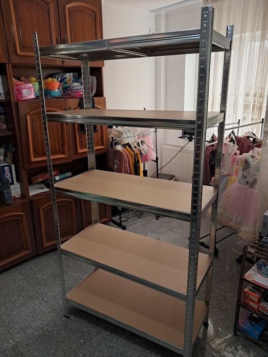 Raft metalic depozitare, 192 x 100 x 50 cm