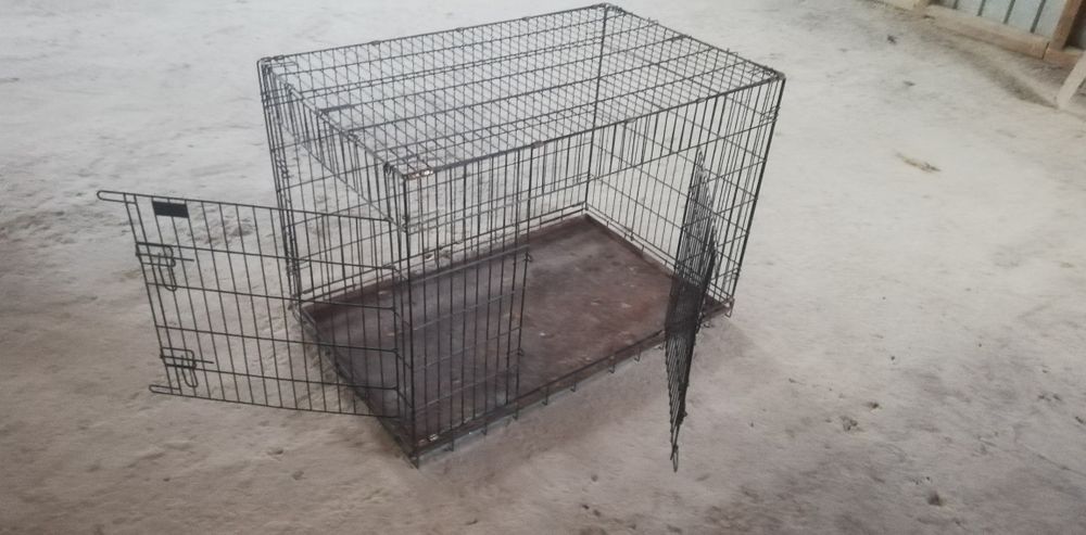 Cușcă metalică pentru câini