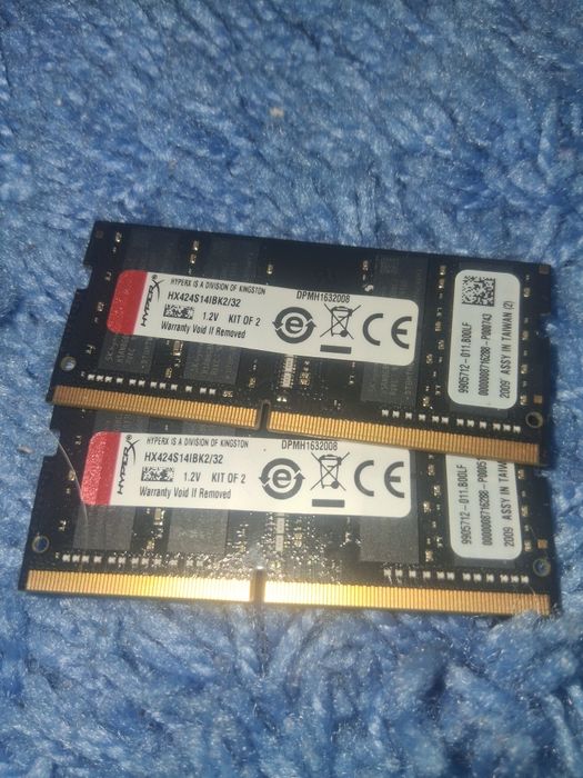 Hyperx ddr4 32gb so-dim pentru laptop