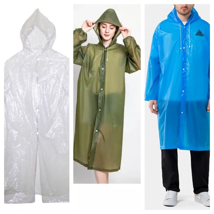 Дождевик, плащ многоразовые