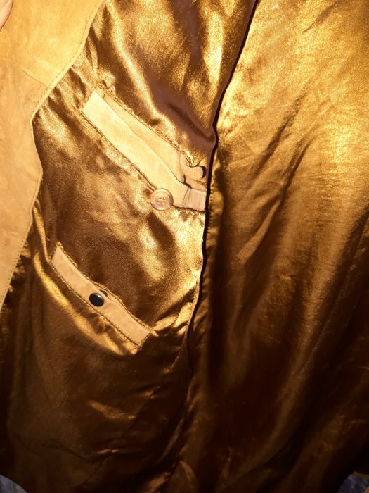 Замшевая мужская куртка