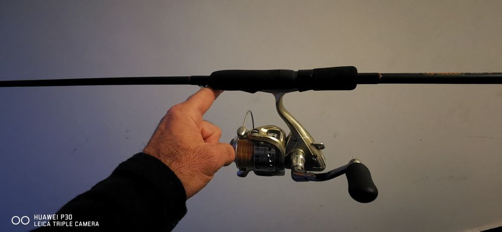спининг  въдица "Drennan dropshot e-sox " 2.60/4-20 г с две макари  Tica Aries с червячна предавка