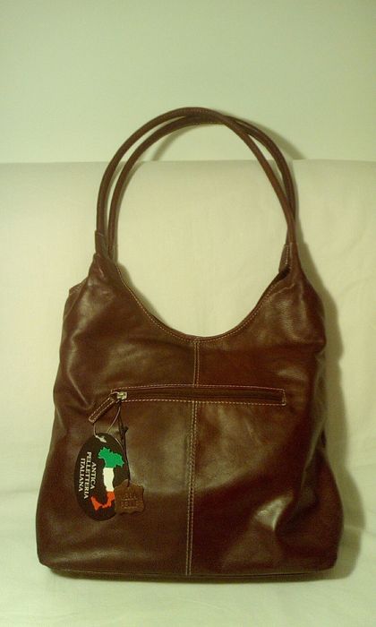 Чанта естествена кожа