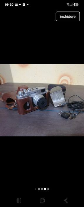 Aparat foto Zorki-4 plus blitz