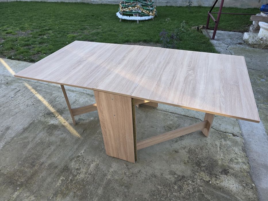 Masa pliabila sonoma, 80 x 90 x 185 cm