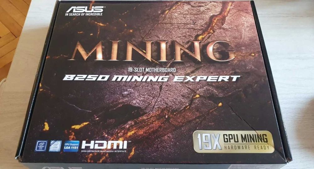 Placa de baza Asus B250 Mining Expert 1150 noua! LGA 1151
