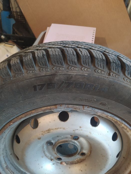 Железни джанти 16"гуми с джанти 14"