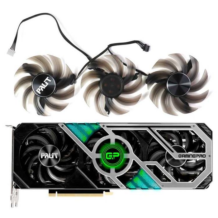 Вентиляторы для Palit Gaming Pro 3070/3070Ti/3080/3080Ti/3090/3090Ti