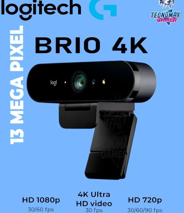 Logitech brio 4K Оригинал c1000e Веб-камера/Вебкамера c микрофоном
