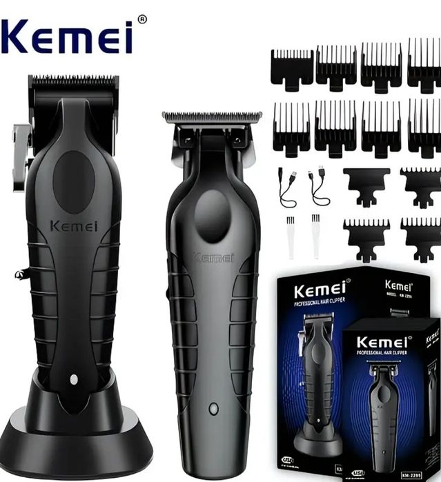 Kemei KM-2299 и КМ-2296 машинка за подстригване, тример!