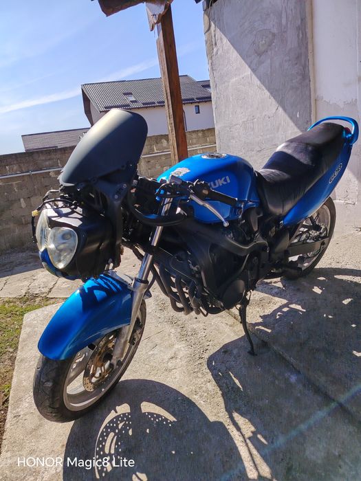 Vând \ Schimb Suzuki GSXF 600 KATANA cu Auto , Cross ,Atv