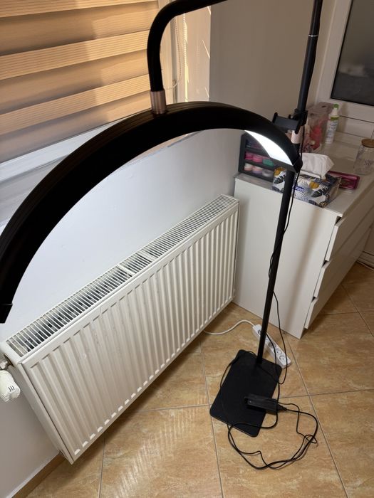 Lampa moonlight neagra 65W