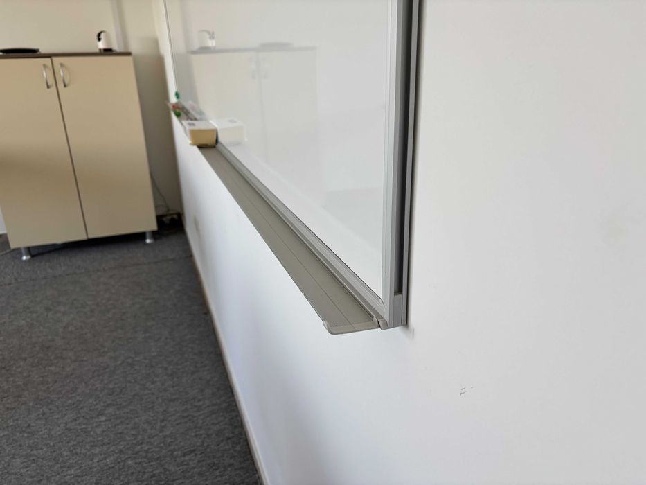 Tabla magnetica / Whiteboard 120×240 cm, Magnetoplan