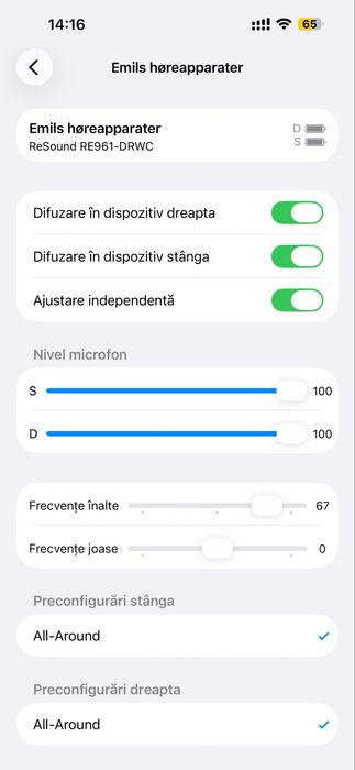 aparate auditive Resound GN  modelul nou cu Type C  Bluetooth an 2023