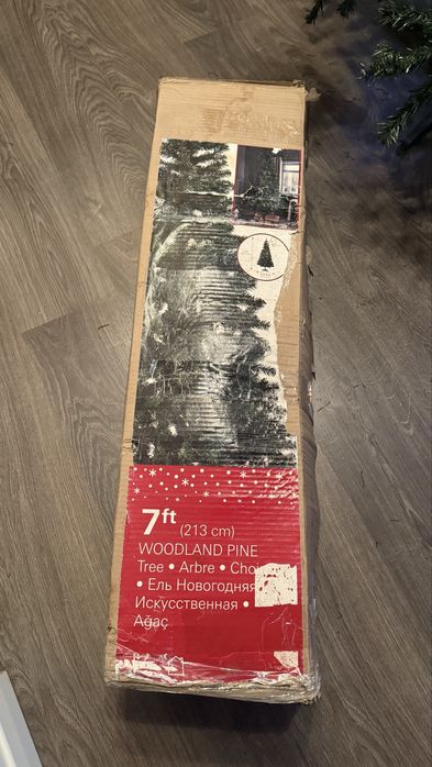 Brad artificial 213cm, cu suport