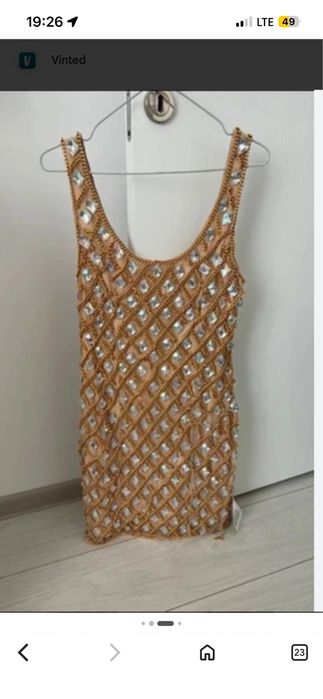 Rochie bijuterie Asos Desgn