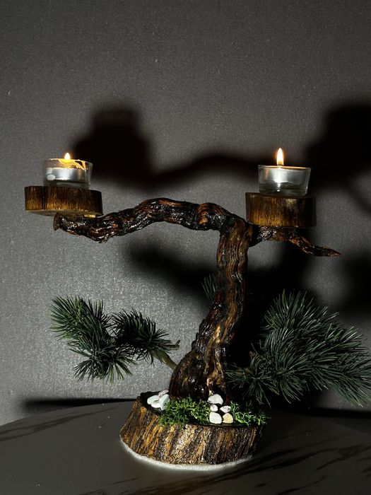 Бонсай  подсвечники