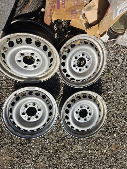Set 4 jante Janta originala R16 ET 54 mercedes sprinter in 6 gauri la prezoane  valva cu senzor  de presiune punte simpla
