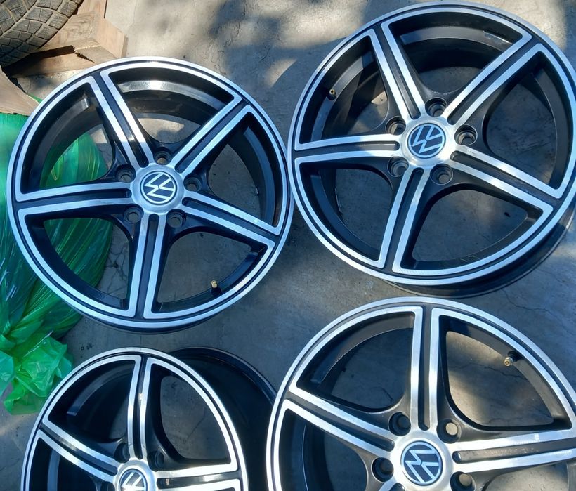 Set 4 jante aliaj r16 Volkswagen 5x112 Passat, Golf, Skoda Octavia, Audi preț 1300 lei setul
