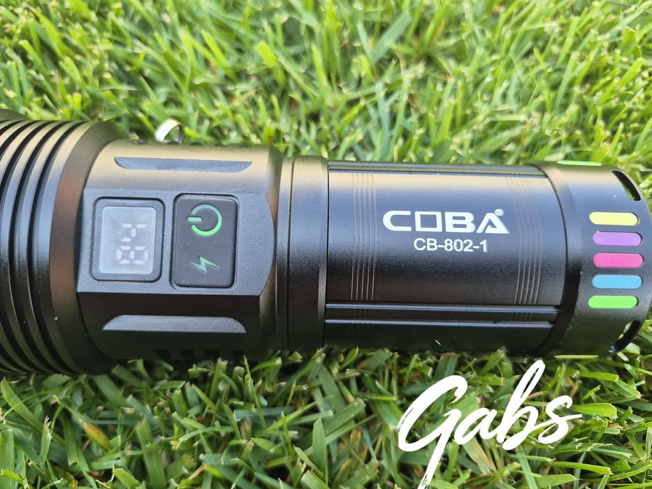 Супер силен LED фенер COBA CB-802-1,3000m