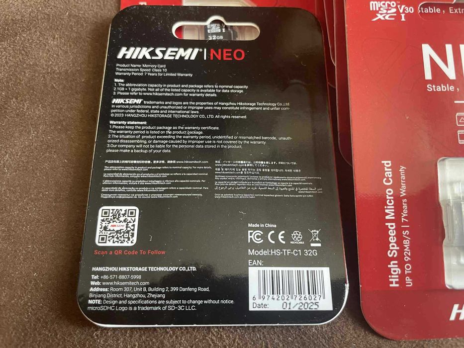 Hiksemi Neo- 64GB/ 128GB V30