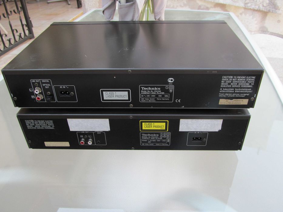 cd player Technics SL PG390 obiect de colectie