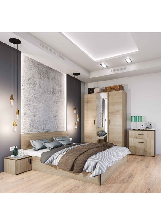 Set pat complet 160x200 + somiere