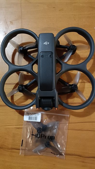 Dji avata 2 тушка и 2 батареи + новые пропеллеры от HQ 3x3x3GR .
