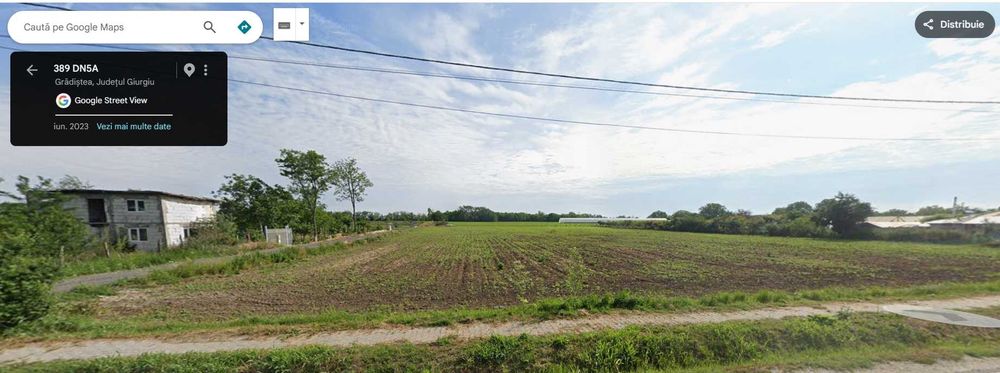 Teren intravilan de vânzare, 527 mp, Fălăștoaca, Comana, Giurgiu