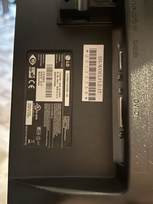 Monitor LG functional
