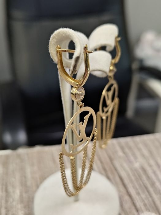 Златни Обеци 4.12гр / 14К